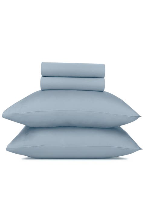 Signature Comfort 100% Egyptian Cotton Soft Sateen Sheet Set