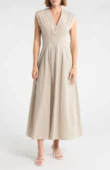 rag & bone Isabella Stripe Sleeveless Maxi Dress