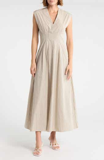rag & bone Isabella Stripe Sleeveless Maxi Dress