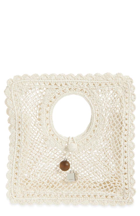 Small Spiaggia Square Lace Bag