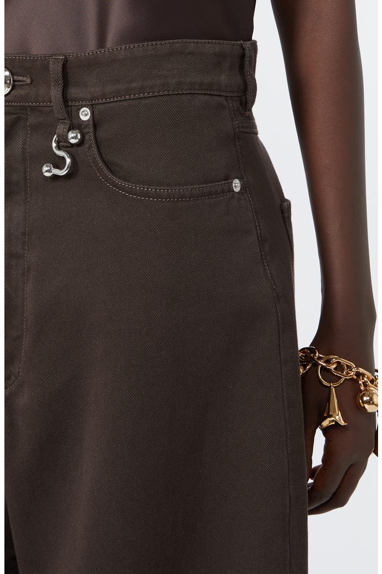Wide Leg Jeans, Alternate, color, CHOCOLATE
