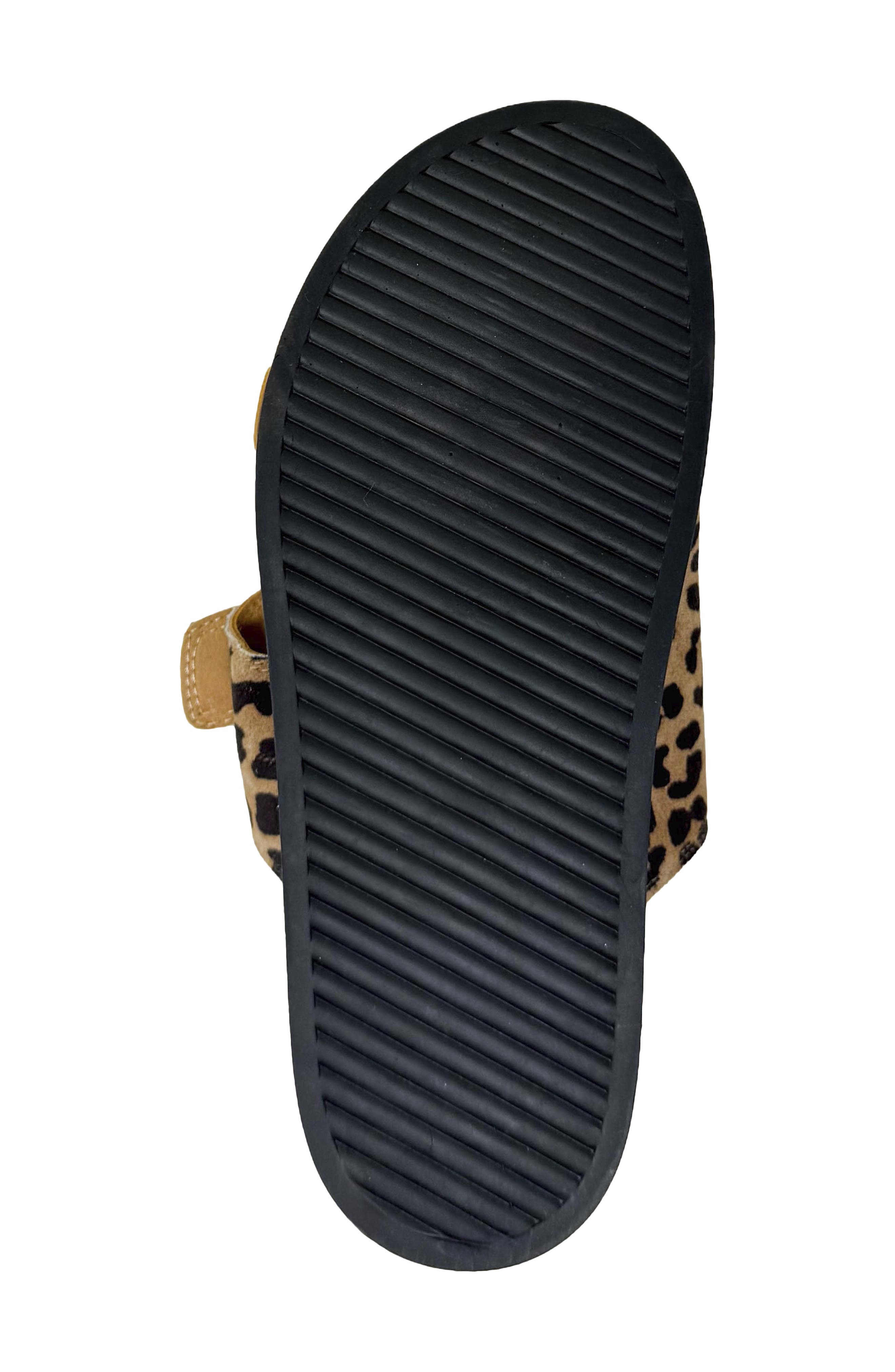 Brooke Slide Sandal, Alternate, color, LEOPARD