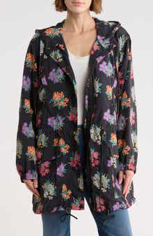 THE GREAT. The Rover Hooded Water Resistant Jacket