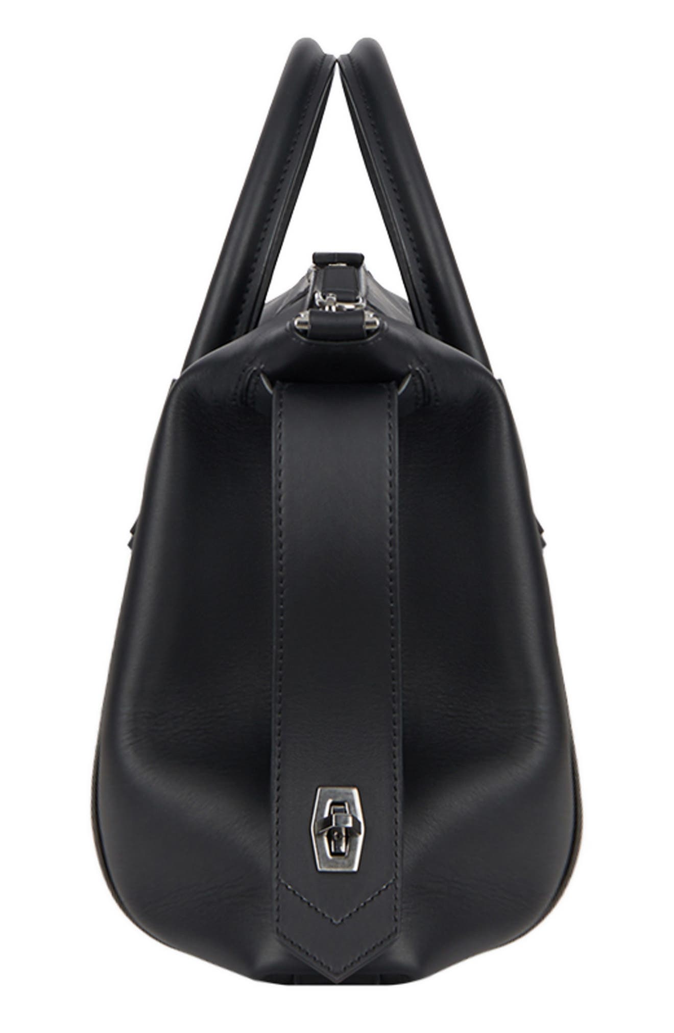 Givenchy Antigona Soft Small Leather Satchel, Alternate, color, 