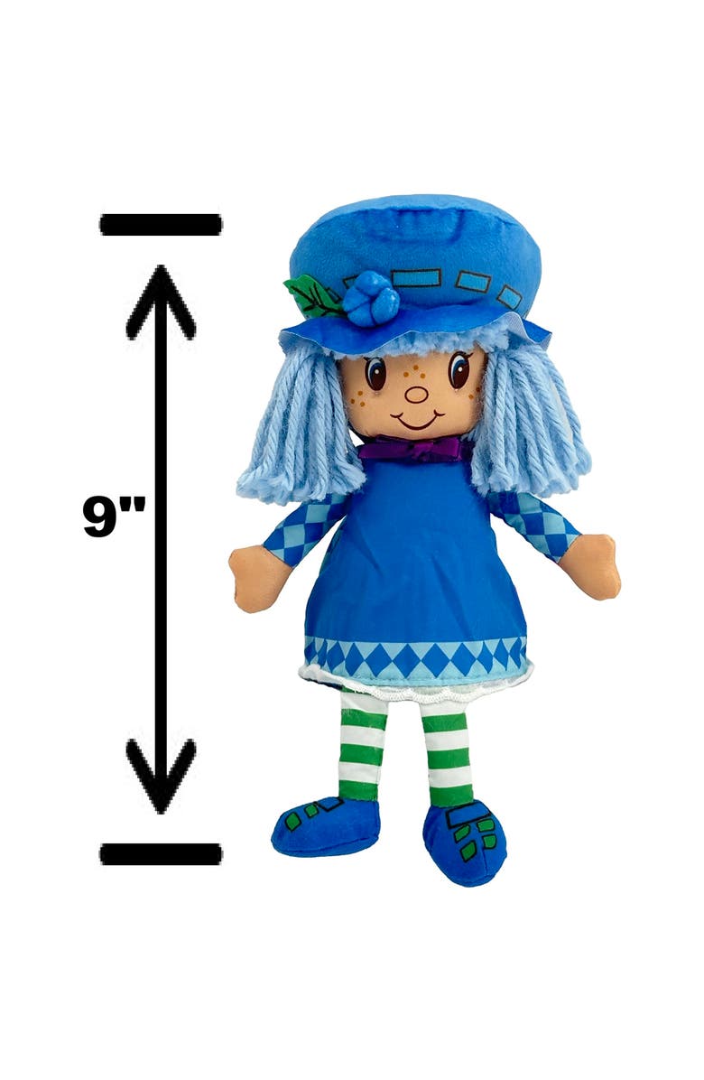 Strawberry Shortcake Pop n Flip 9 Inch Blueberry Muffin Plush Doll, Alternate, color, Blue