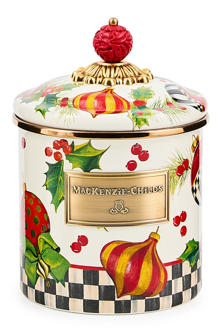 Deck the Halls Small Canister, Main, color, MULTI