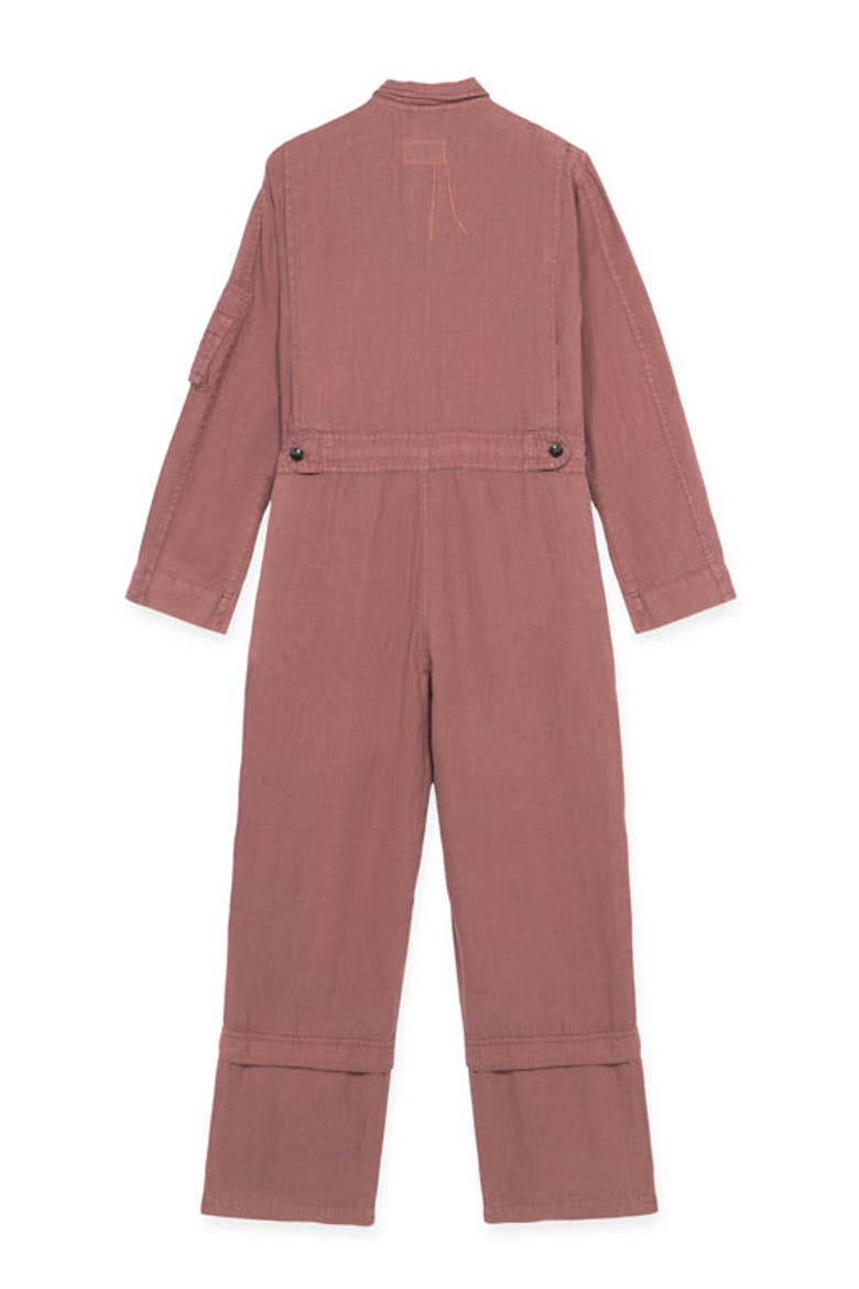 Linen Coverall, Alternate, color, Purple