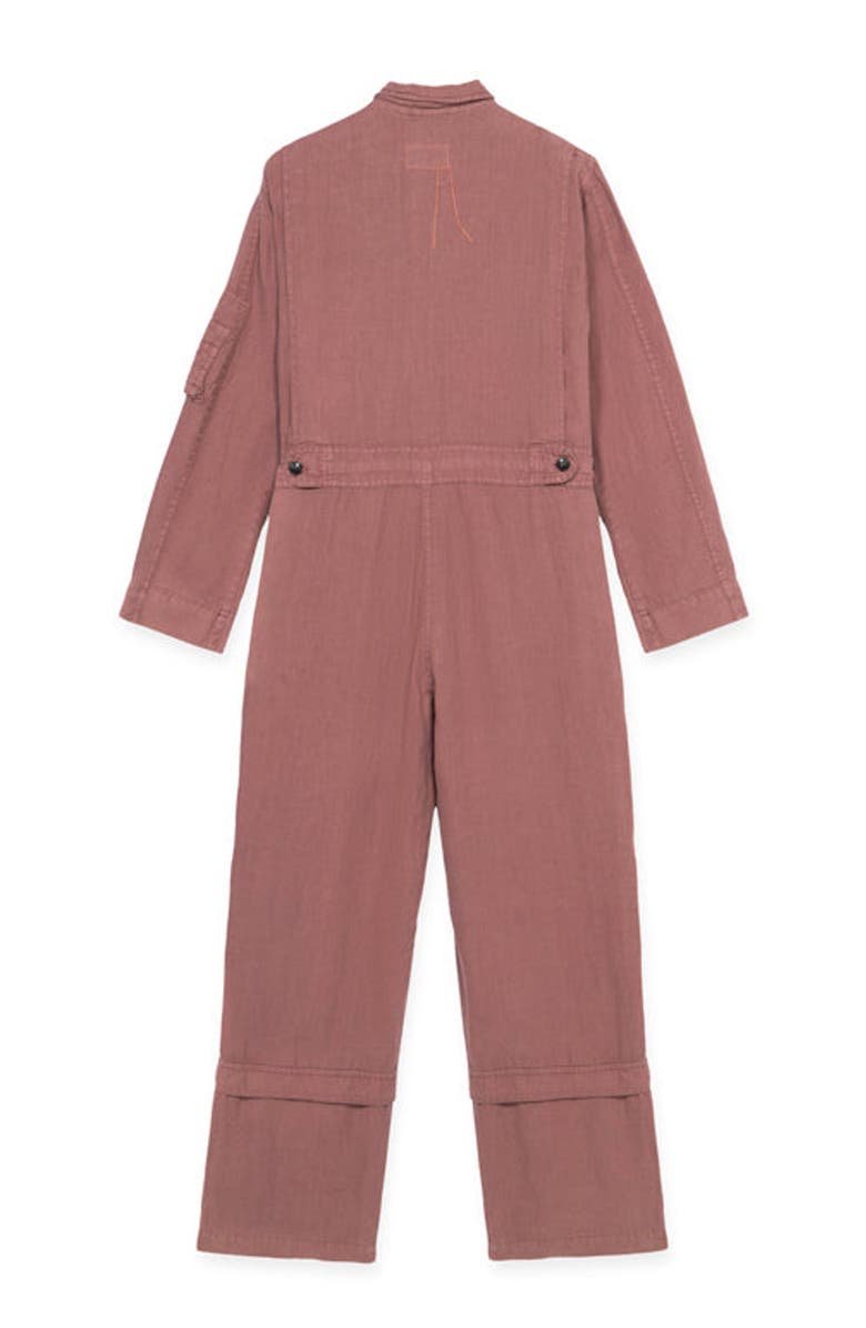 Fortela Linen Coverall, Alternate, color, Purple