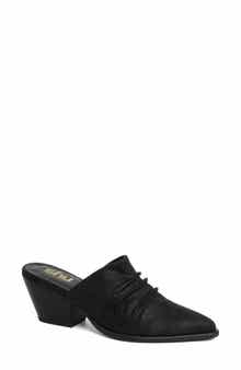 SHUSHOP Nicky Pointed Toe Mule