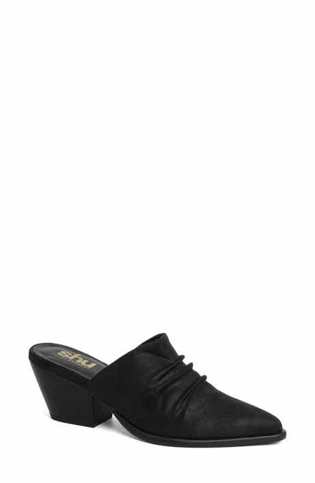 SHUSHOP Nicky Pointed Toe Mule