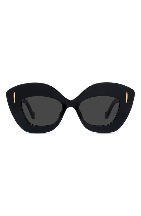 Anagram 48mm Small Cat Eye Sunglasses