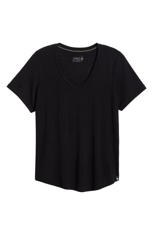 SMARTWOOL SMARTWOOL ULTRALITE V-NECK SHORT SLEEVE T-SHIRT