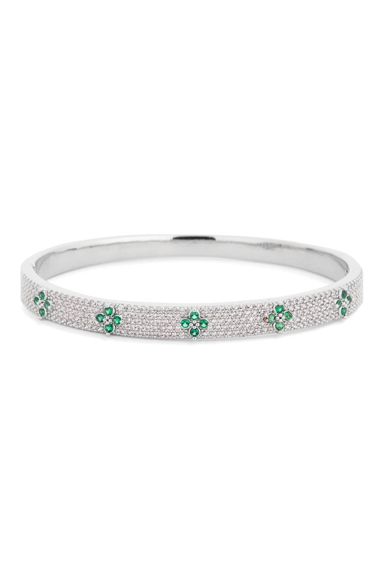 Flo CZ Bracelet, Main, color, SILVER