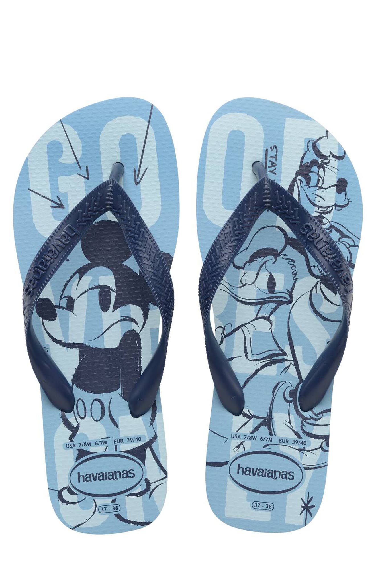 Havaianas x Disney Tranquility Flip Flop, Alternate, color, 
