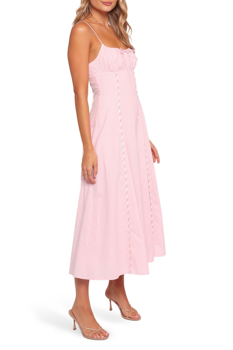 Talyn Sleeveless Midi Dress, Alternate, color, PINK