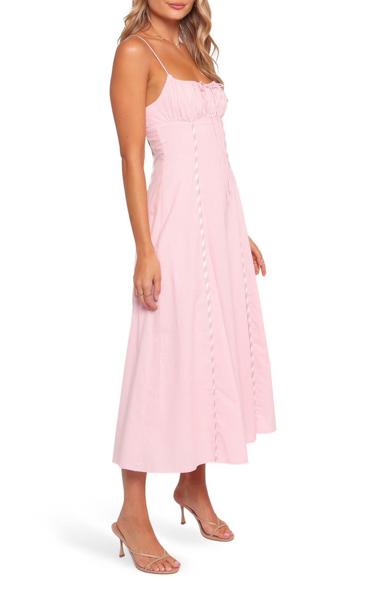 Petal & Pup Talyn Sleeveless Midi Dress, Alternate, color, Pink