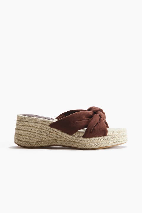 Wedge-heeled Espadrilles