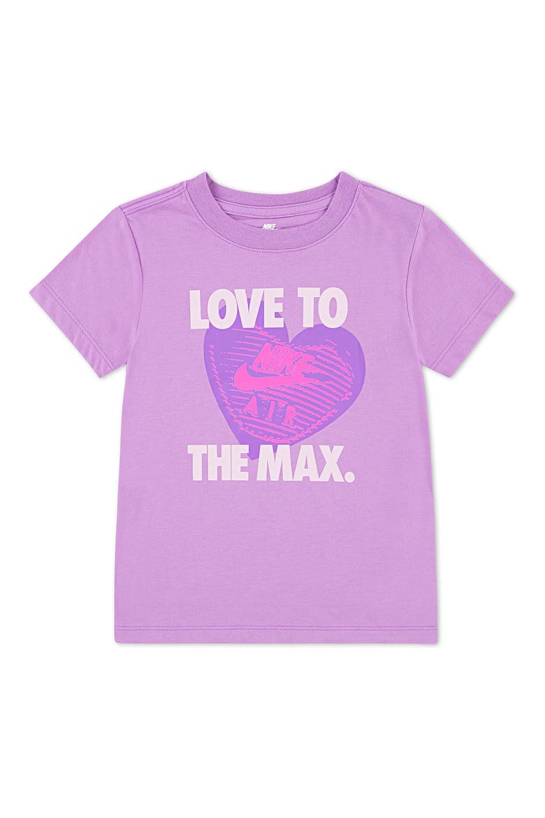 Kids' Love to the Max Graphic T-Shirt, Main, color, RUSH FUCHSIA
