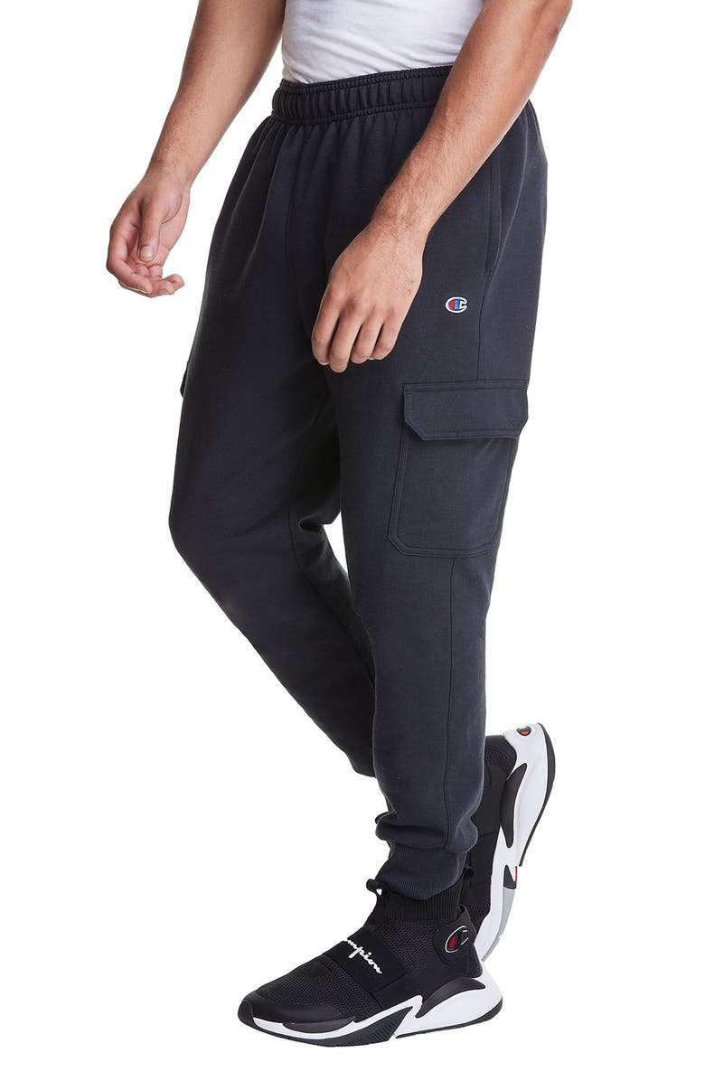 Champion Powerblend Cargo Joggers, Alternate, color, 