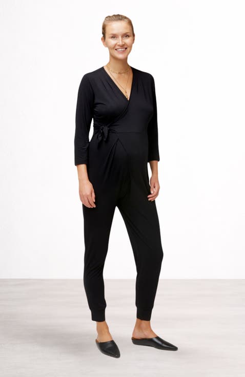 Amabella Maternity & Nursing Jumpsuit