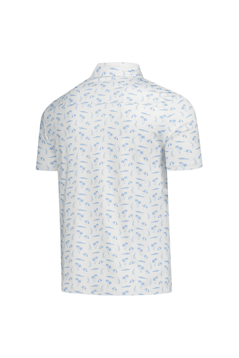 Men's Flomotion Cream Arnold Palmer Invitational Polo, Alternate, color, Cream