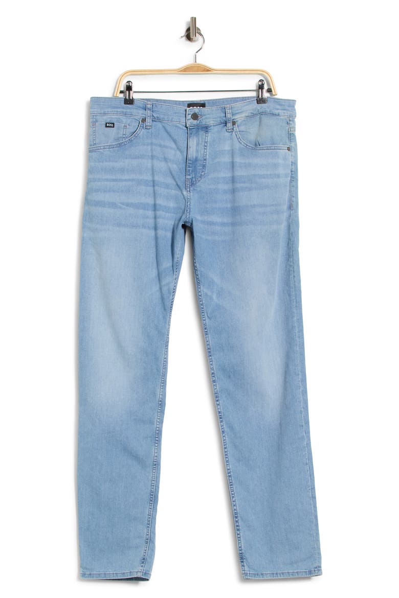 Maine Straight Leg Jeans, Main, color, MEDIUM BLUE