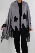 La Fiorentina Wrap with Lace Detail