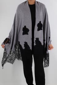 La Fiorentina Wrap with Lace Detail