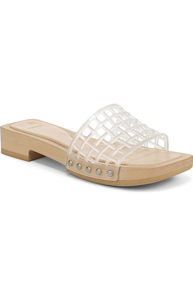 Vince Barb Jelly Slide Sandal, Main, color,