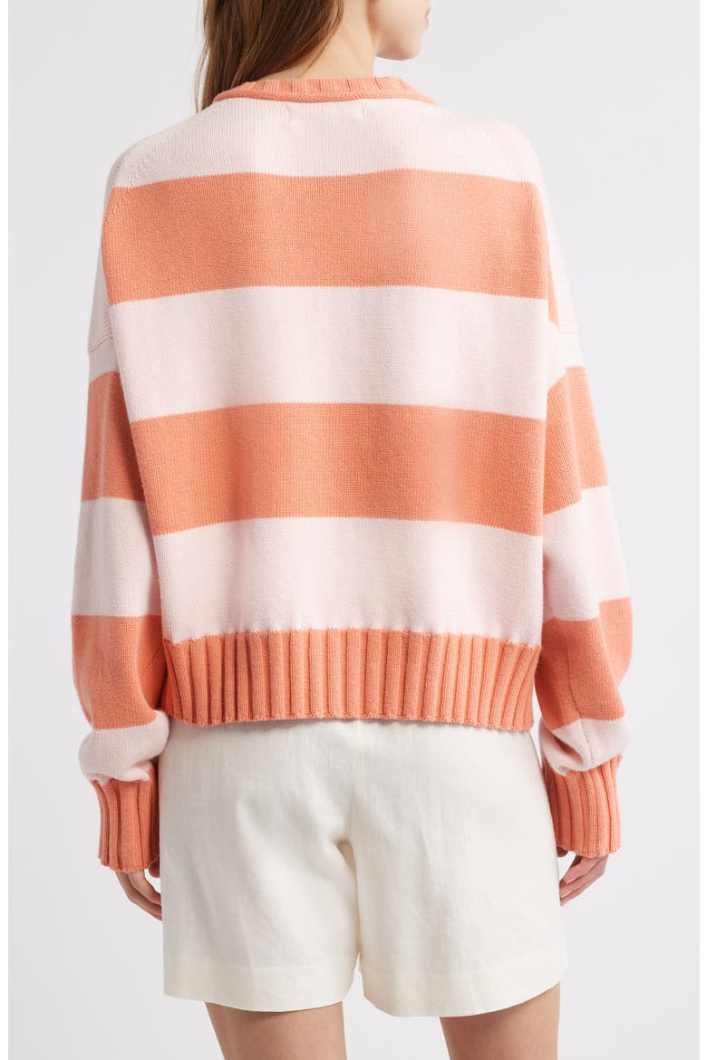 The Reva Stripe Sweater, Alternate, color, GELATO STRIPE