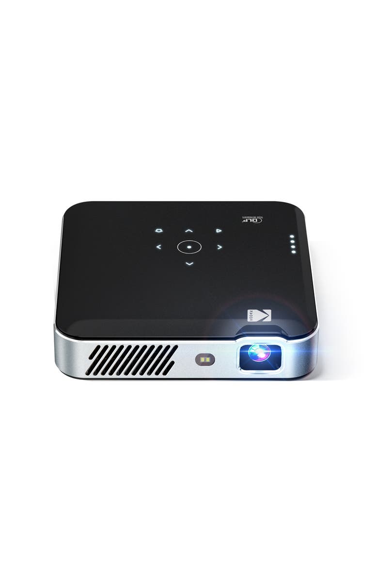Kodak Luma 500 Pico Projector, Full HD Smart Projector w/Google TV 11.0, Bluetooth & More!, Main, color, Black