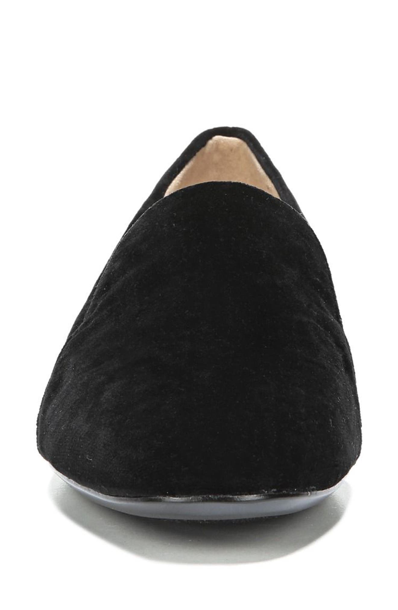 Emiline Flat Loafer, Alternate, color, BLACK VELVET