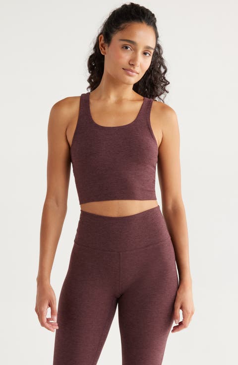 Renew Mélange Support Crop Tank