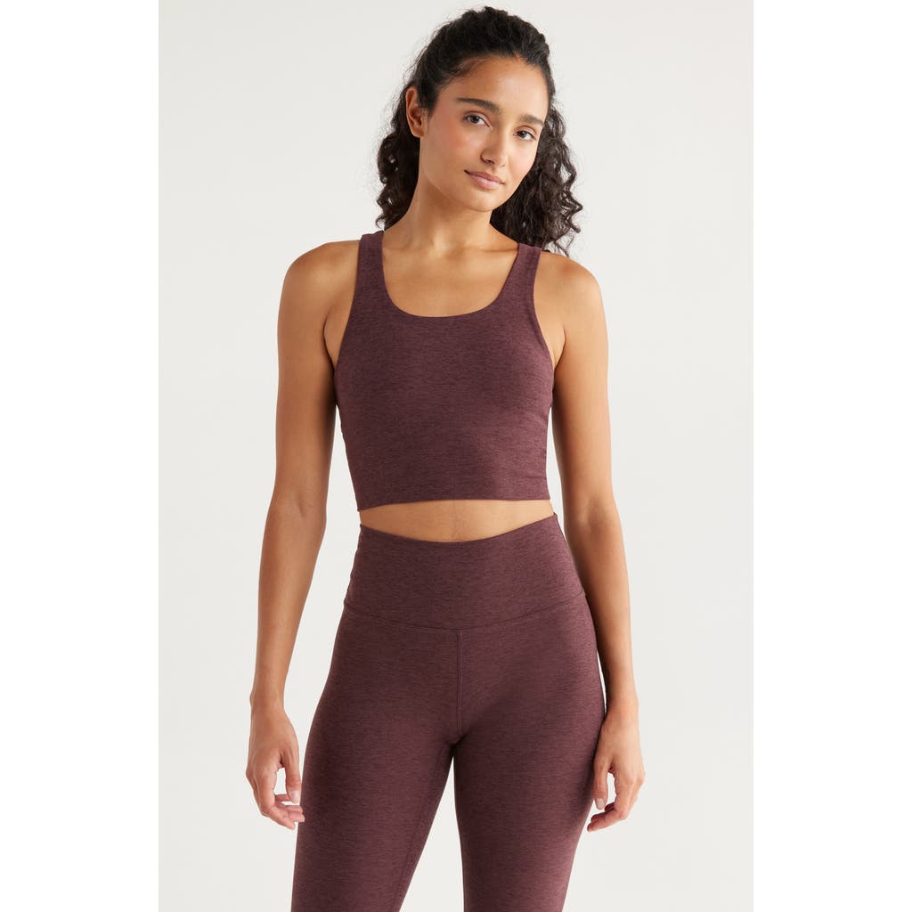Zella Renew Mélange Support Crop Tank