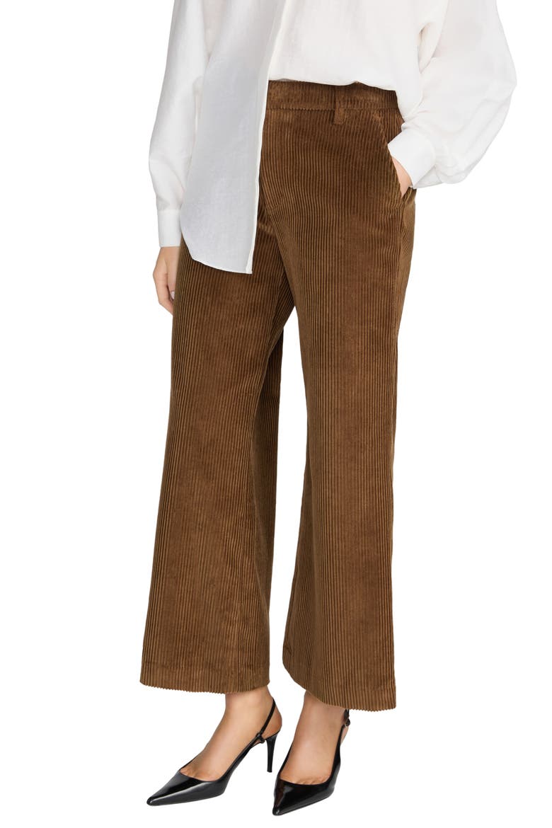 The Swing Corduroy Trousers, Alternate, color, HAZELNUT