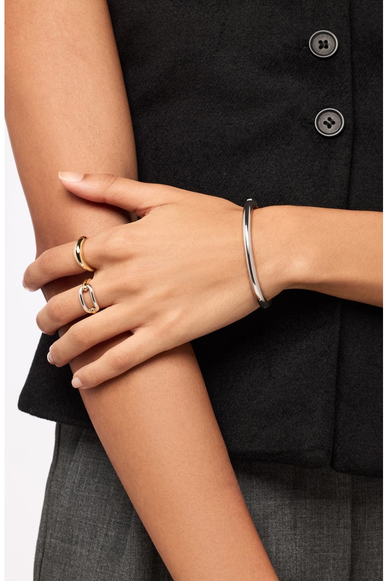 Blake Two-Tone Ring, Alternate, color, GOLD / SILVER