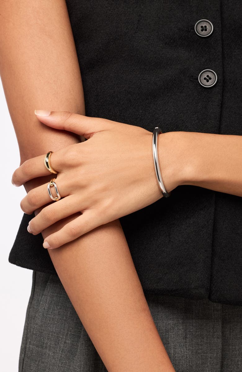 Ana Luisa Blake Two-Tone Ring, Alternate, color, Gold / Silver