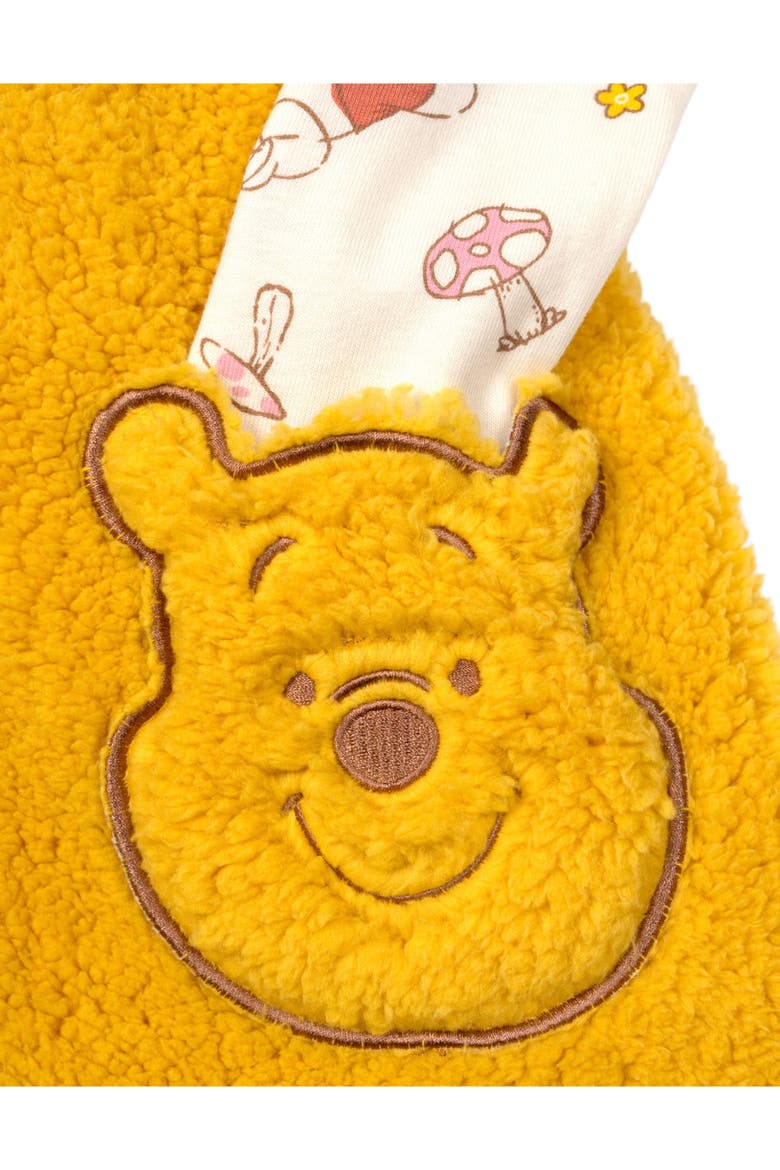 Winnie the Pooh 2-Piece Tee and Suspender Skirt Set, Alternate, color, Winnie the Pooh Gold