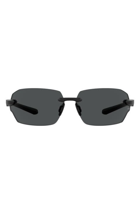 Fire 71mm Geometric Sunglasses