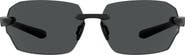 Under Armour Fire 71mm Geometric Sunglasses