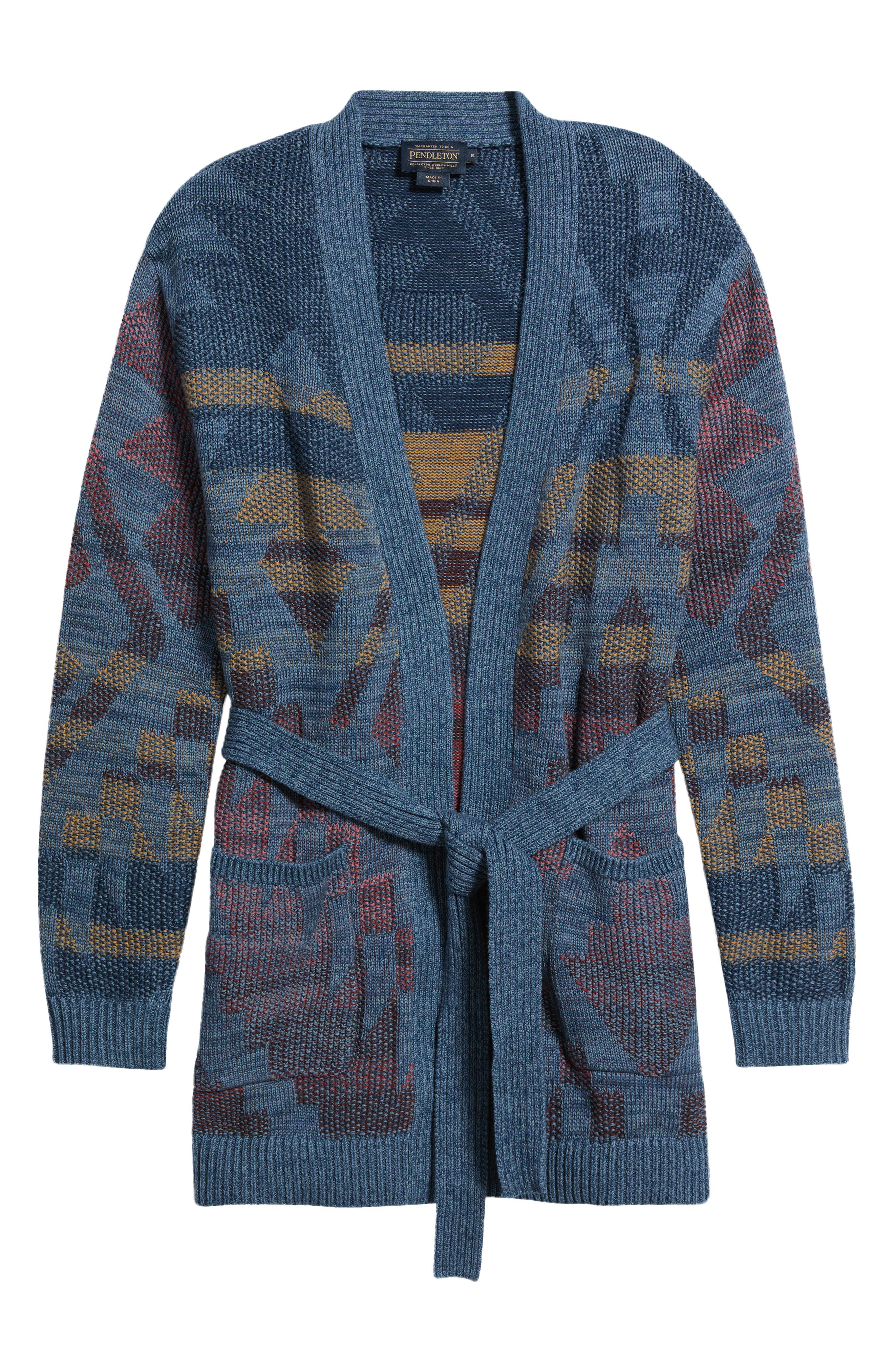 Cheyenne Jacquard Cotton Wrap Cardigan (Women) | Nordstrom