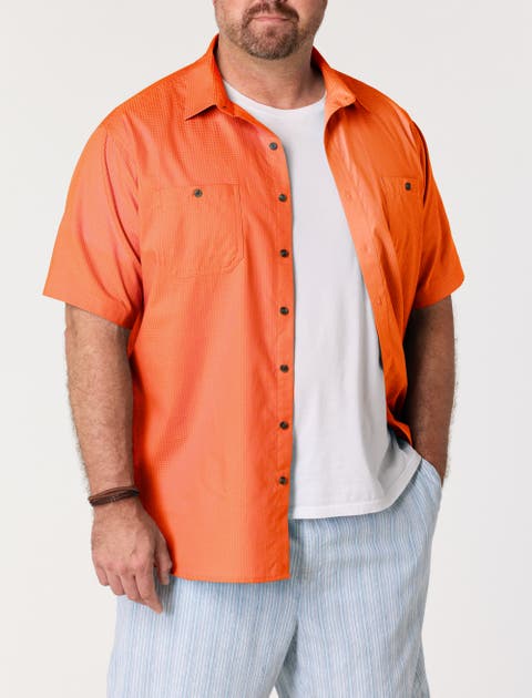 Textured Solid Sport Shirt