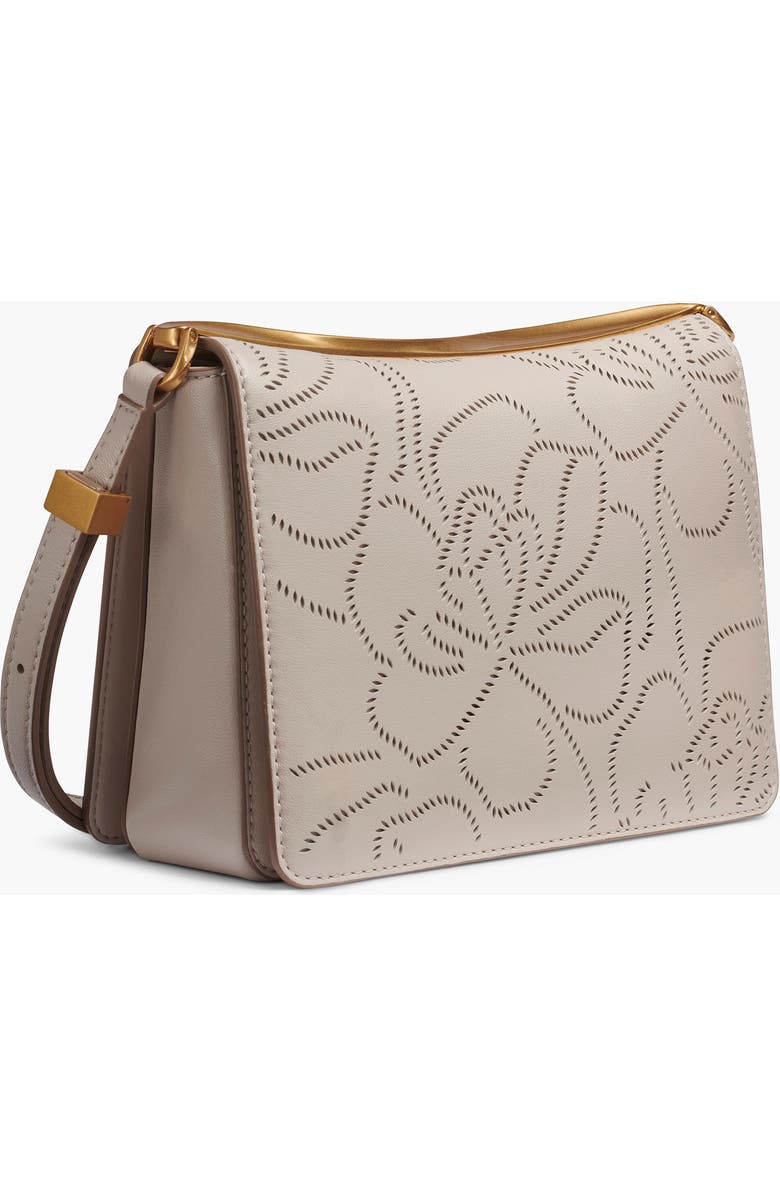 Donna Karan New York Jericho Floral Perf Shoulder, Alternate, color, Sand