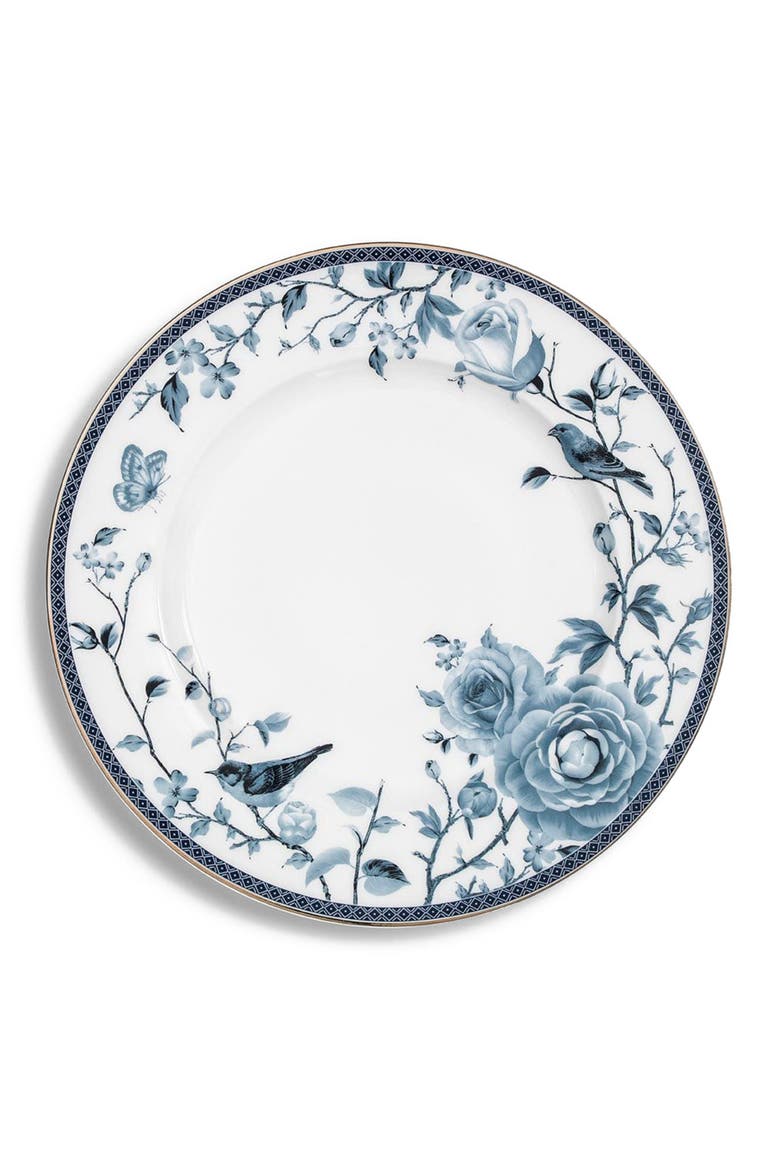 Fiore Plate, Main, color, White