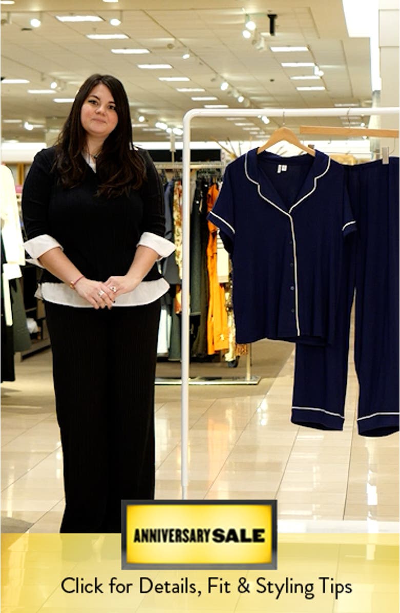 Moonlight Eco Crop Pajamas