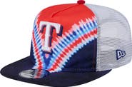 New Era Men's New Era Texas Rangers Tie-Dye Golfer Trucker Adjustable Hat