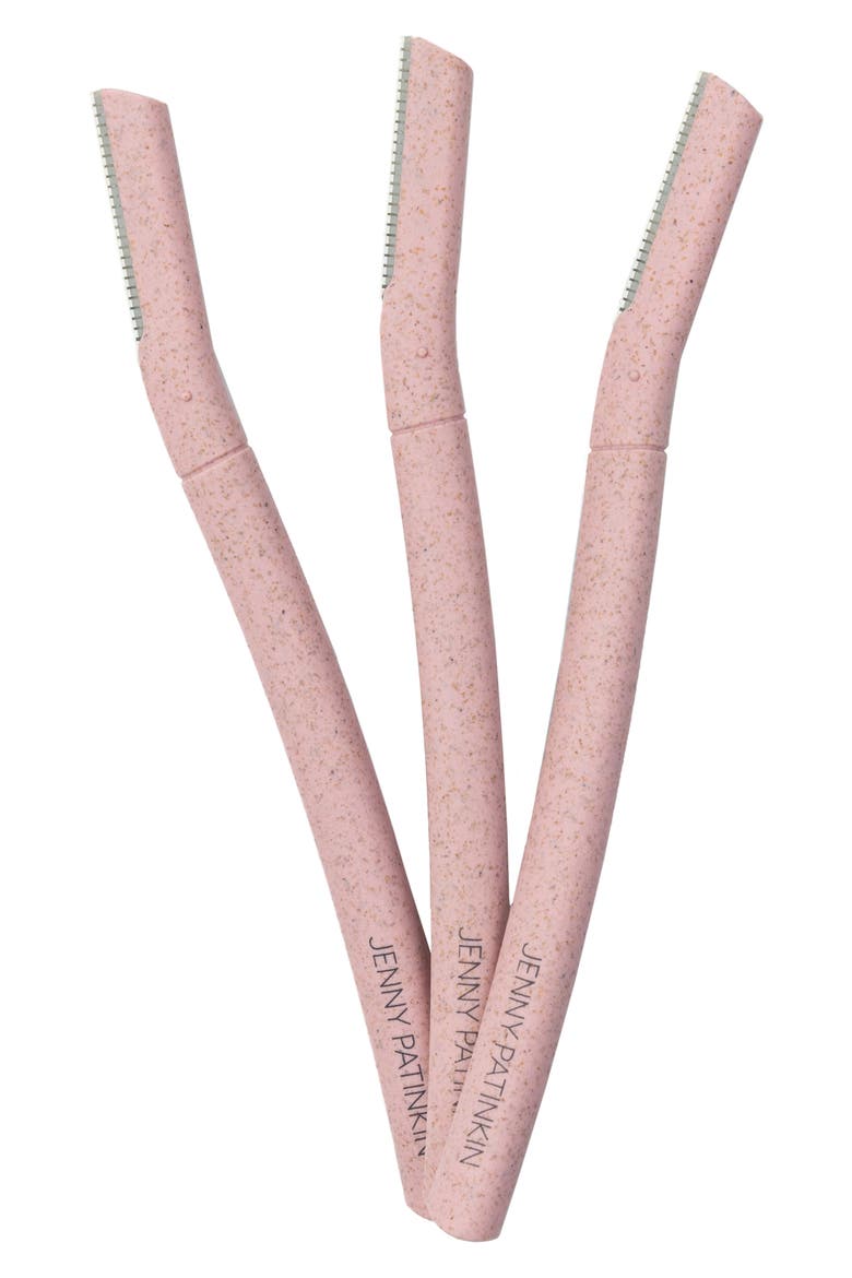 Skin Smoothing 3-Piece Dermaplaning Set, Main, color, PINK