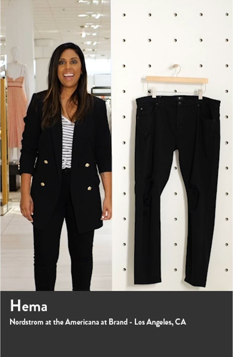 Paxtyn Ripped Skinny Fit Jeans, sales video thumbnail