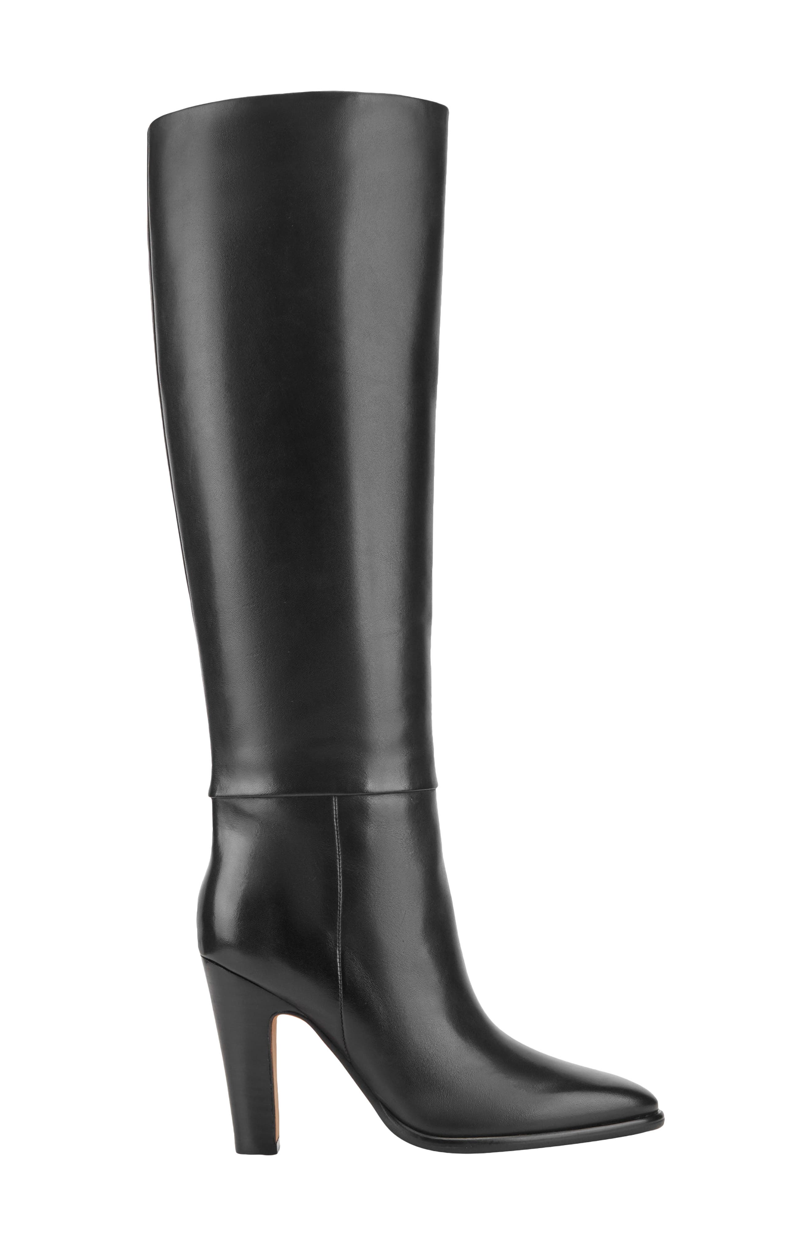 Jacie Knee High Boot, Alternate, color, BLACK
