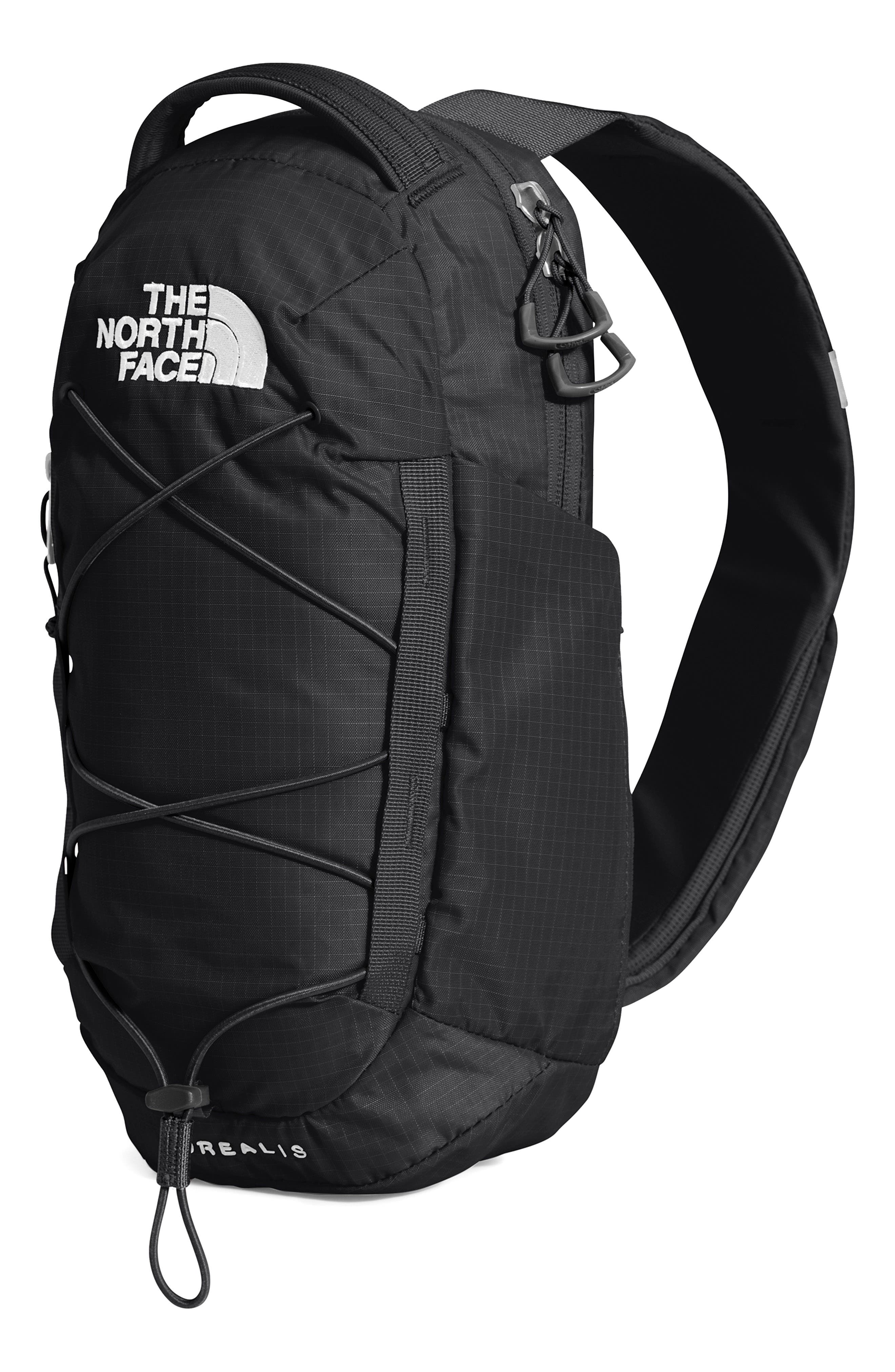 The North Face Borealis Water Repellent Sling Backpack, Main, color, 